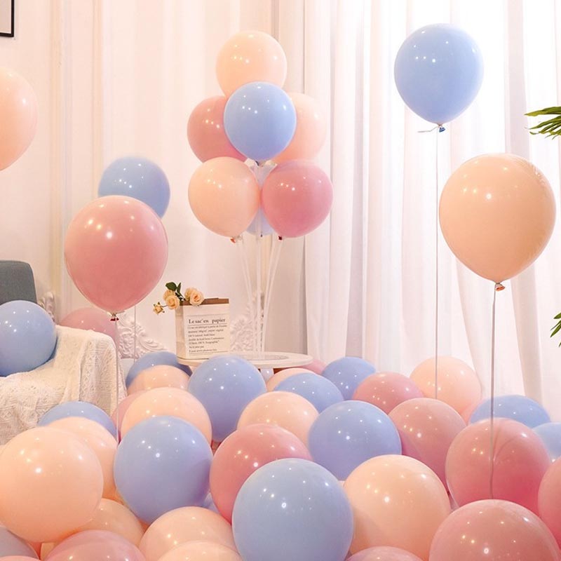 10 Inch Assorted Color Thickened Latex Balloon 100Pcs MIX#05︱Birthday Essentials, Wedding, Anniversary Decoration︱Event Styling