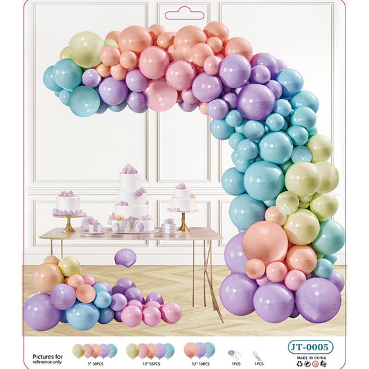Balloon Garland Arch Kit G 97Pcs  ARCH#77 MACAROON