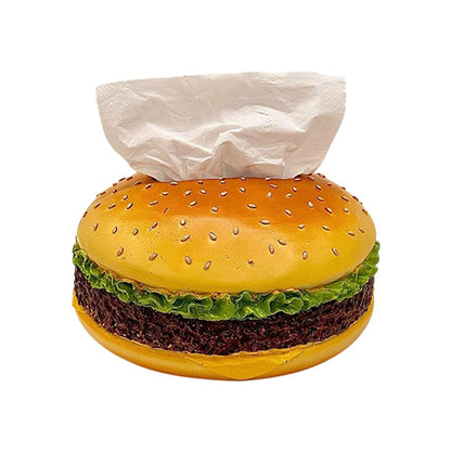 Hamburger Tissue Box Funny Decor