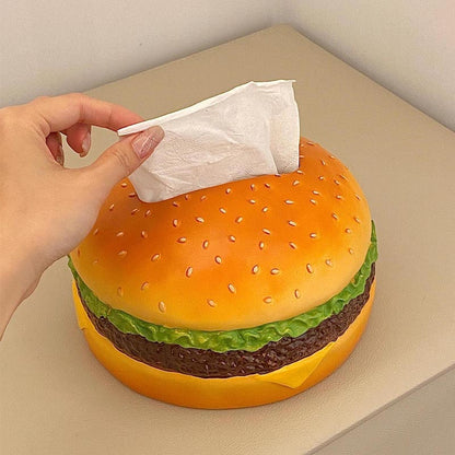 Hamburger Tissue Box Funny Decor