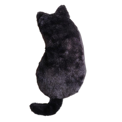 Stuffed Cat Pen Case Black/White/Grey/Brown