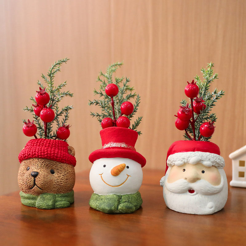 [Christmas 2026] Cement Resin Christmas Figurine
