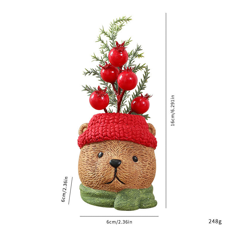 [Christmas 2026] Cement Resin Christmas Figurine