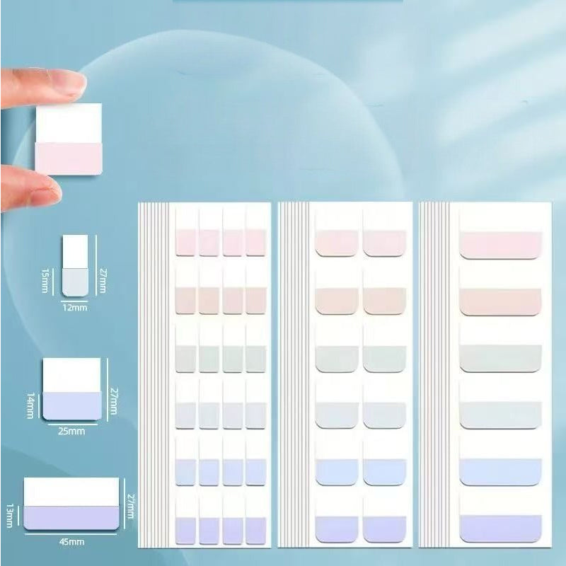 Colorful Sticky Index PET Tabs S/M/L