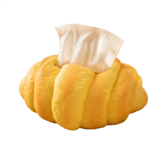 Croissant Tissue Box Funny Decor