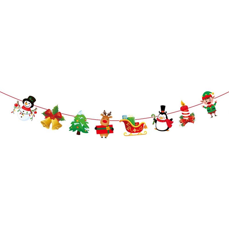 Christmas Theme Decor - Bunting/Cake Toppers