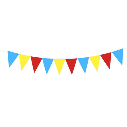 Colorful Happy Birthday Honeycomb Ball Decor︱Bunting Banner, Stars Hanging Swirl, Pennant Banner Flag