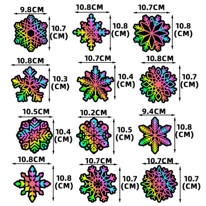 DIY Snowflake Bunting 48Pcs