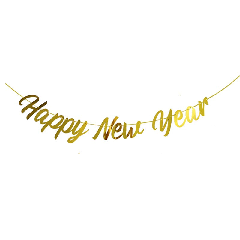 Happy New Year Bunting #2 GOLD