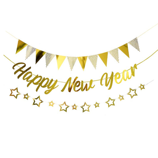 Happy New Year Bunting Set