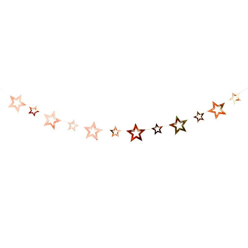 Shiny Stars Bunting #12 ROSE GOLD
