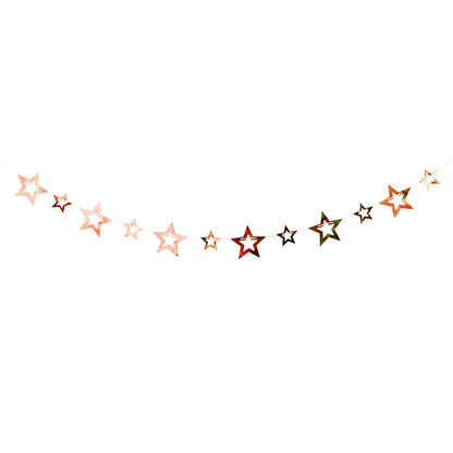 Shiny Stars Bunting #12 ROSE GOLD