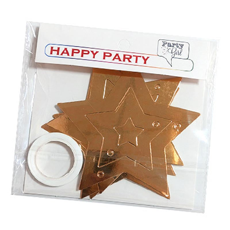 Shiny Stars Bunting #12 ROSE GOLD