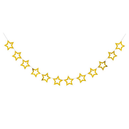 Shiny Stars Bunting #14 GOLD