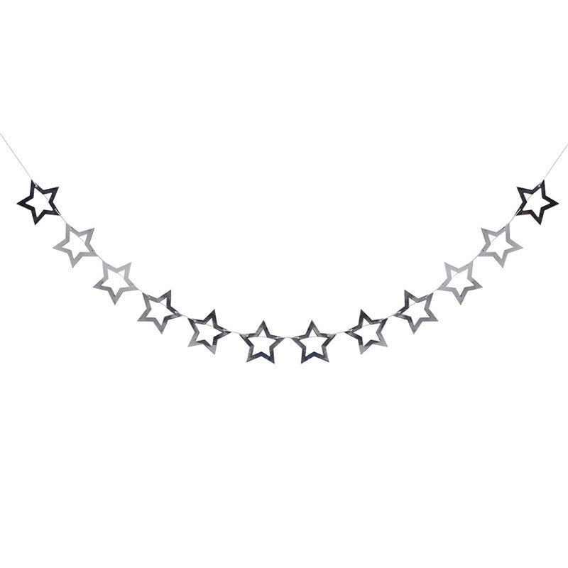 Shiny Stars Bunting #15 SILVER