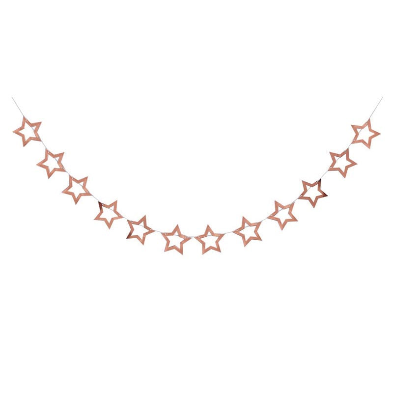 Shiny Stars Bunting #16 ROSE GOLD