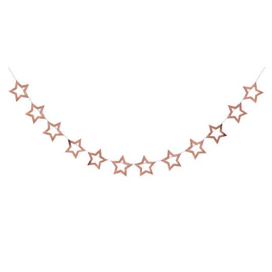 Shiny Stars Bunting #16 ROSE GOLD