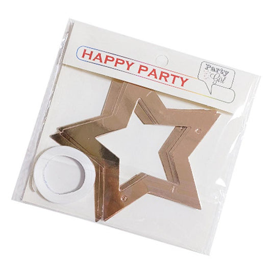 Shiny Stars Bunting #16 ROSE GOLD