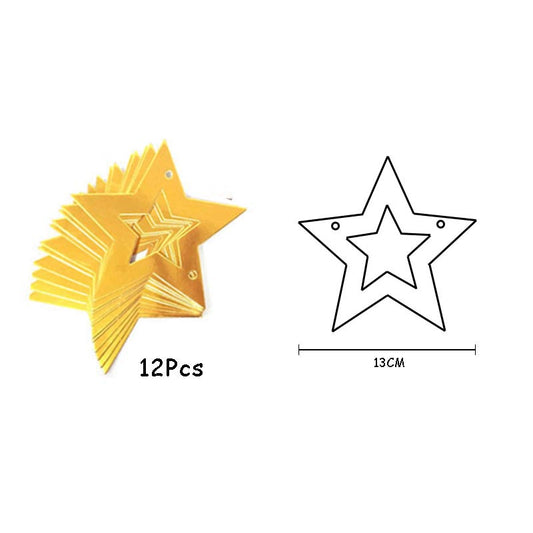 Shiny Stars Bunting #4 GOLD