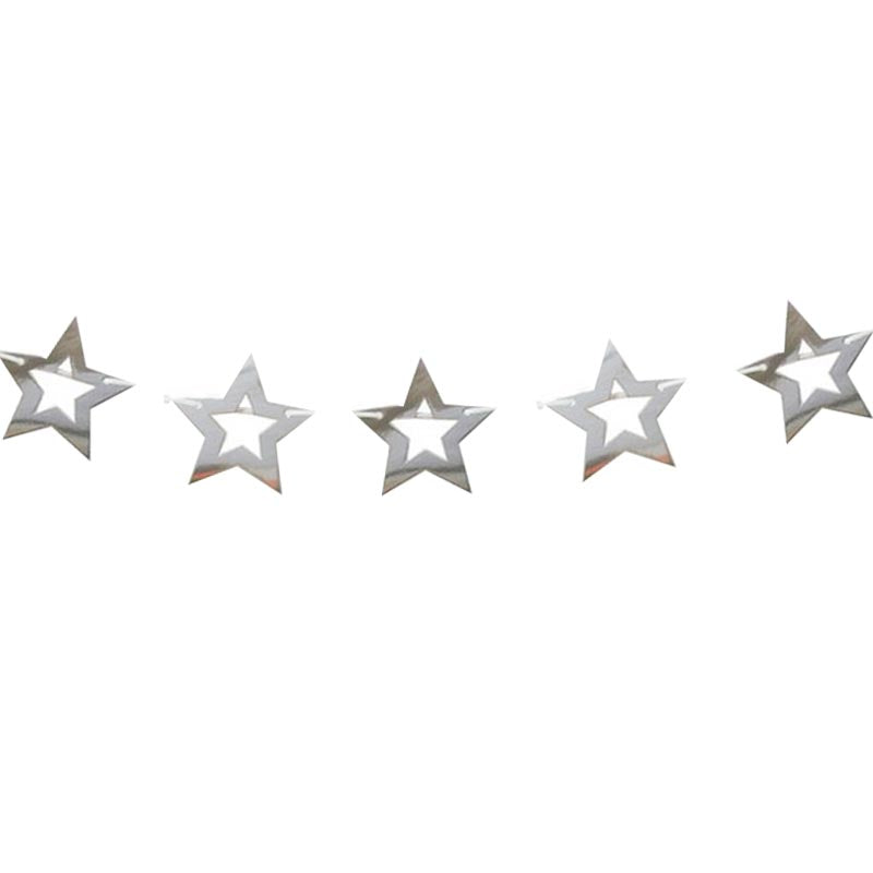 Shiny Stars Bunting #5 SILVER