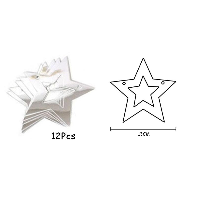 Shiny Stars Bunting #5 SILVER