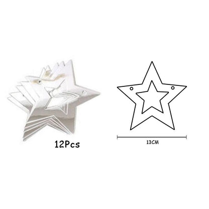 Shiny Stars Bunting #5 SILVER