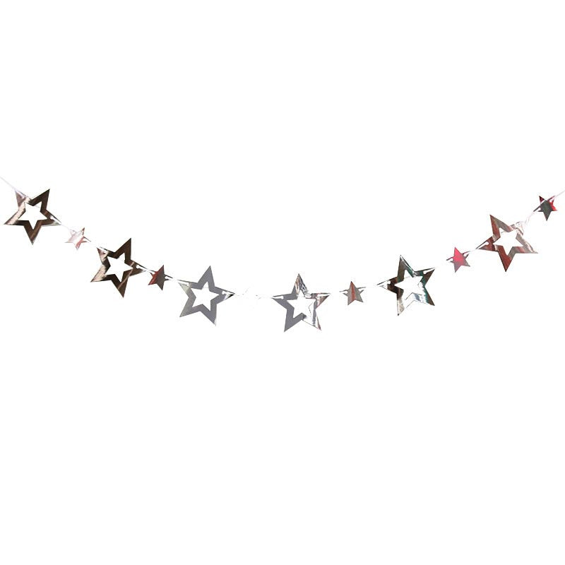 Shiny Stars Bunting #8 SILVER