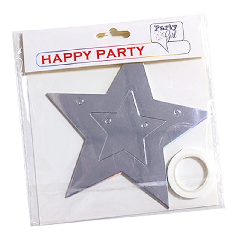 Shiny Stars Bunting #8 SILVER