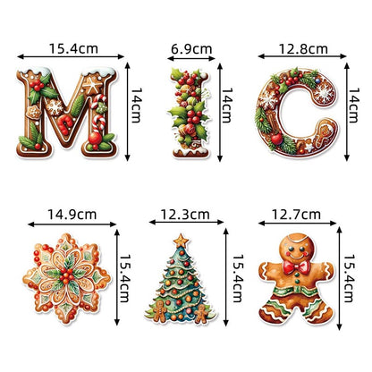 Merry Christmas Banner & Bunting 2Pcs