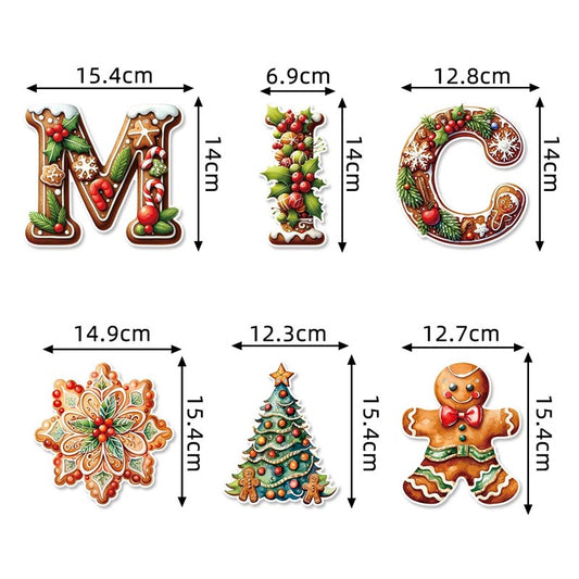 Merry Christmas Banner & Bunting 2Pcs