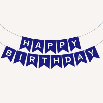 Happy Birthday Bunting 16x20cm Letter Birthday Banner Decorations
