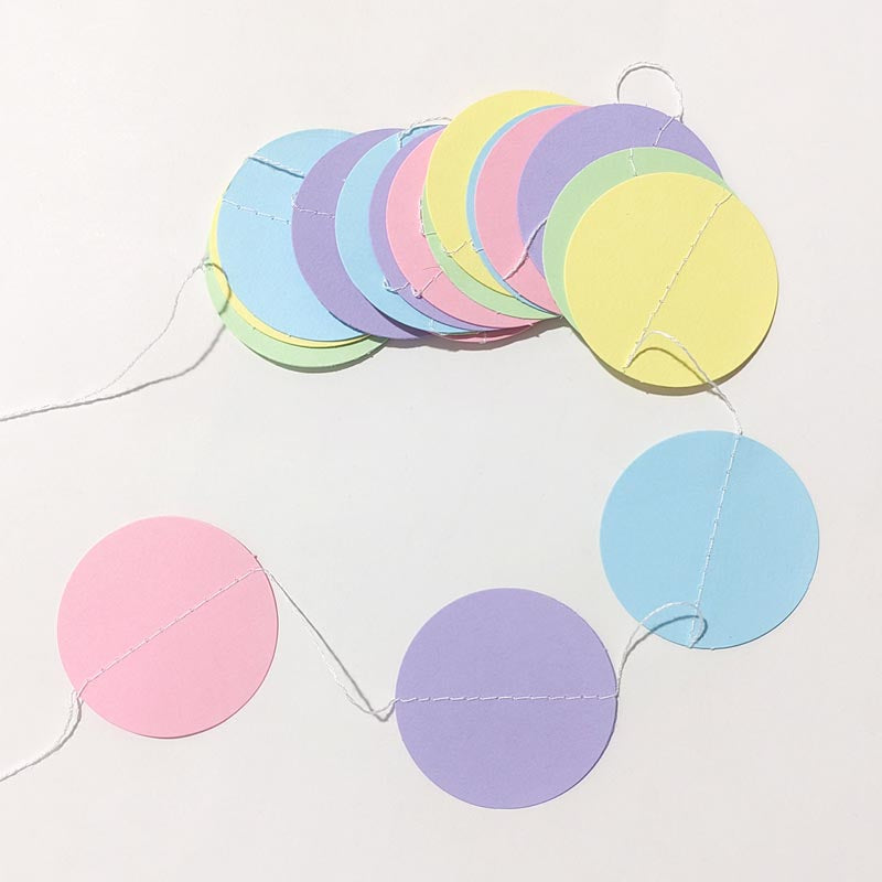Plain Colorful Hanging 2M