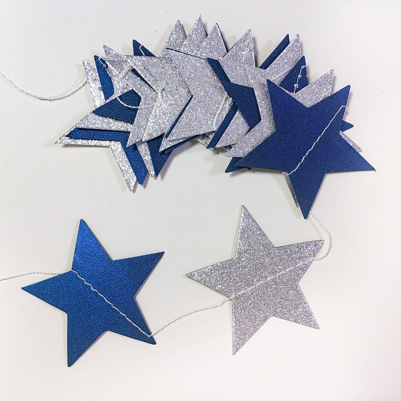Shiny Star Hanging Decoration 2M