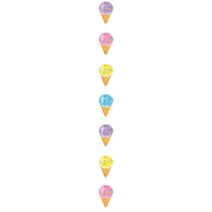 Ice-Cream Hanging Decorations 6Pcs