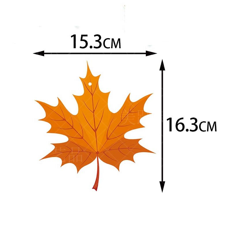 Maple Leaf Hanging Decorations 16Pcs