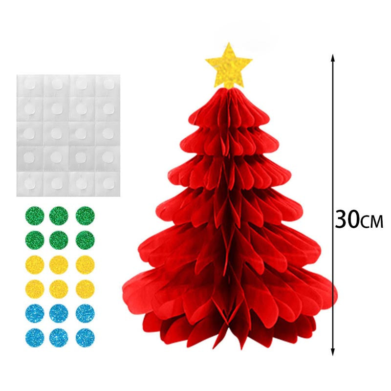 3D Christmas Hanging Decorations 5Pcs