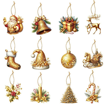 Christmas Ornaments 24Pcs