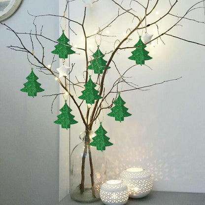 3D Christmas Tree Ornaments 16Pcs