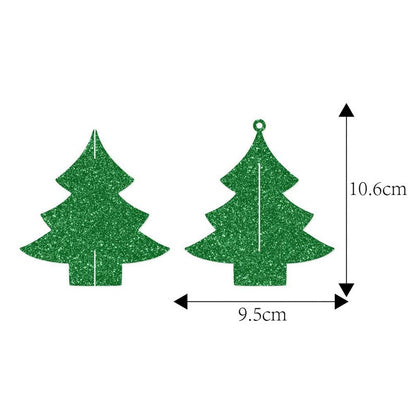 3D Christmas Tree Ornaments 16Pcs