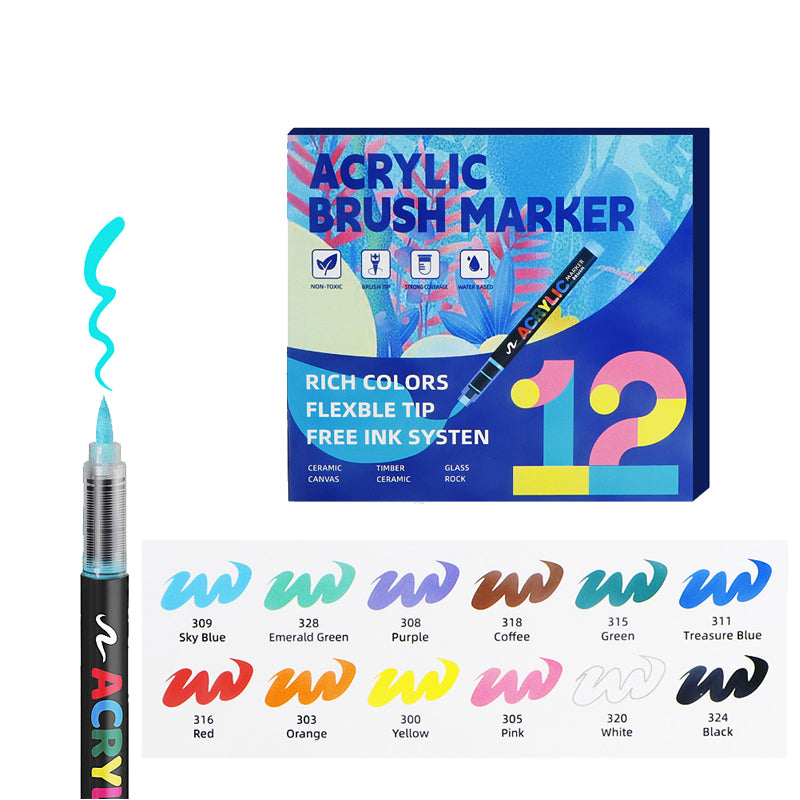 Direct Liquid Markers 12/24/36/48/60/72/120/168/240/288 Colors