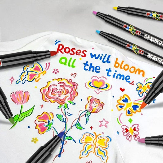 Fabric Markers DIY Works of Art 12/24/36 Colors