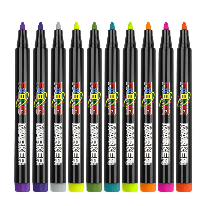 Fabric Markers DIY Works of Art 12/24/36 Colors