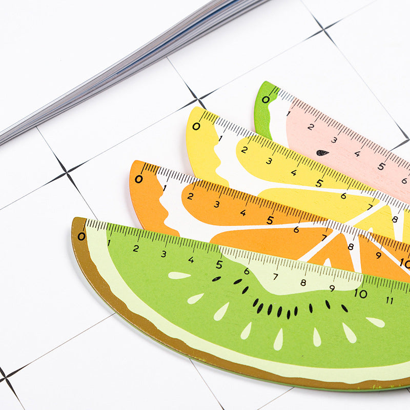 Wooden Fruit Ruler 1Pcs