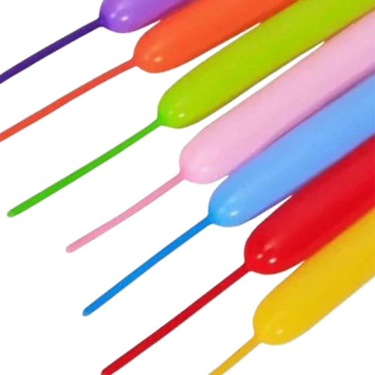 Matte Colored 260 Long 1.8g High Quality Thicken Latex Balloons Twisting Balloon for Animals Modeling 100Pcs