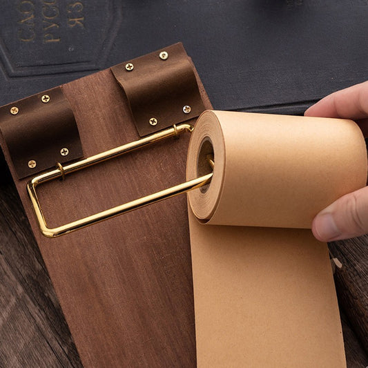 Wooden Note Pad Note Roll