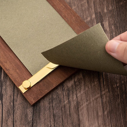 Wooden Note Pad Note Roll