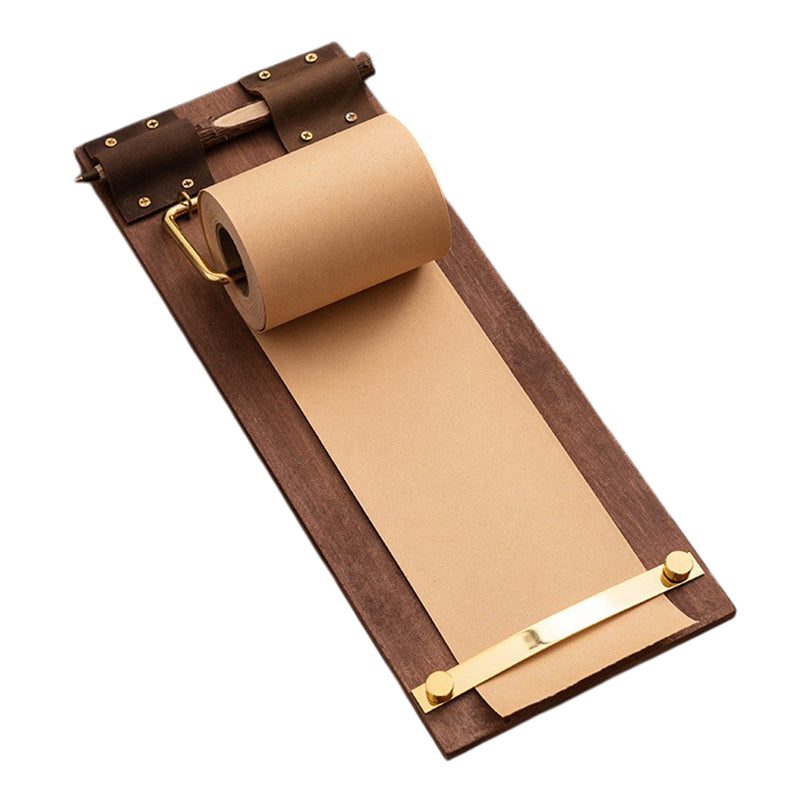 Wooden Note Pad Note Roll