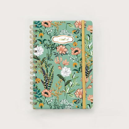 A5 Hardcover 80 Sheets Lined Notebook 80gsm Thick High Quality Paper