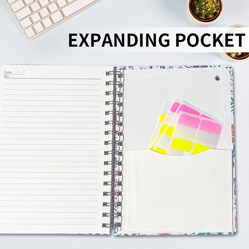 A5 Hardcover 80 Sheets Lined Notebook 80gsm Thick High Quality Paper