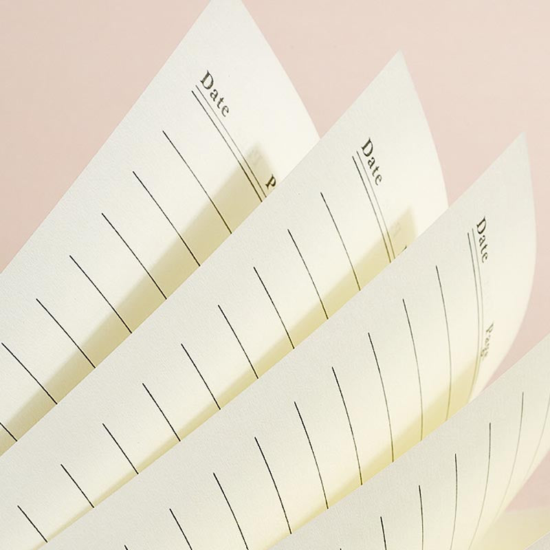 A5/B5 PP Cover Notebook Dividers Lined 105 Sheets 80gsm Paper
